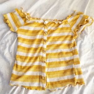 Off the shoulder top